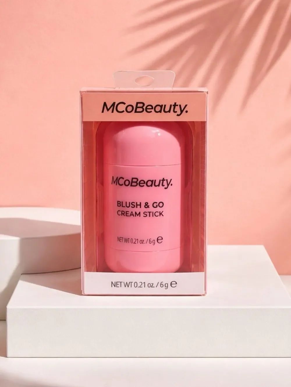 MCoBeauty Blush & Go Cream Stick — Soft Pink